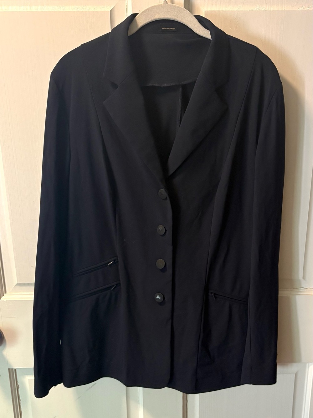 R.J. Classics xtreme orange label victory navy show riding coat women 16 r - Picture 2 of 9